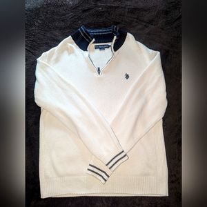 Men's Polo Assn Large 1/4 zip